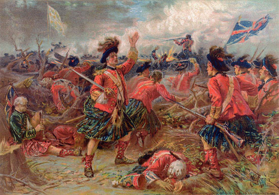 The "Black Watch" at Ticonderoga, July 8, 1758